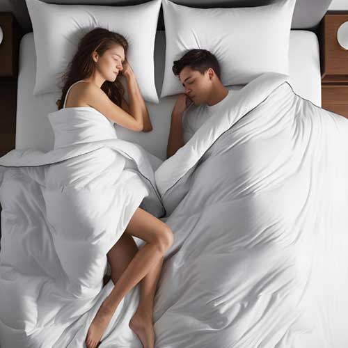 dekbed, bedklimaat, verstoring, temperatuur, partner, kalkkman, bodegraven, advies, beddenspeciaalzaak, beddenspecialist