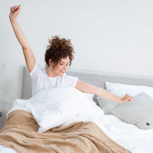 fris, uitgerust, herboren, comfortabel, nachtrust, kalkman, nachtzweten, bodegraven, beddenspeciaalzaak, beddenspecialist,